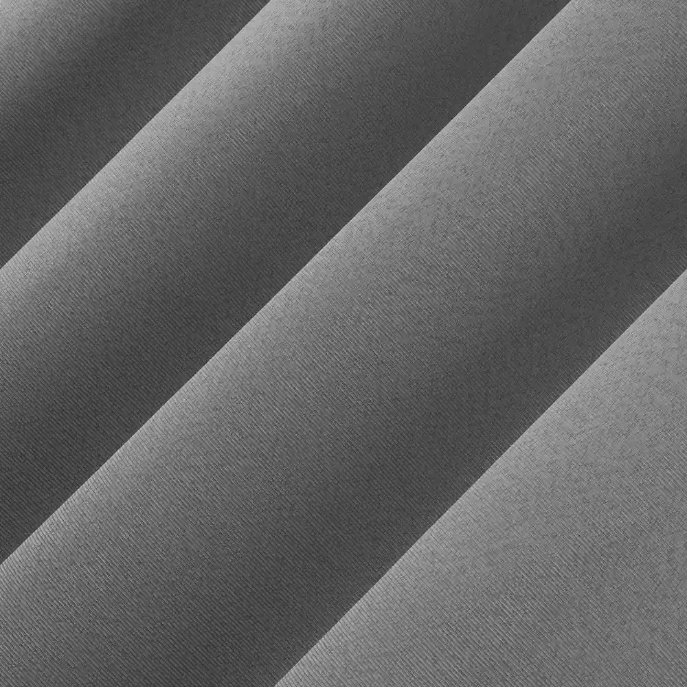 40 x63 Sun Zero Doucet Thermal Blackout Rod Pocket Curtain Panel Gray 1