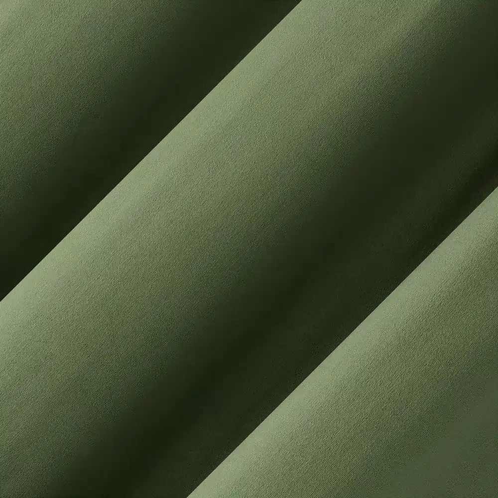 40"x84" Sun Zero Brighton Velvet 100% Blackout Grommet Curtain Panel Sage Green - Image 3