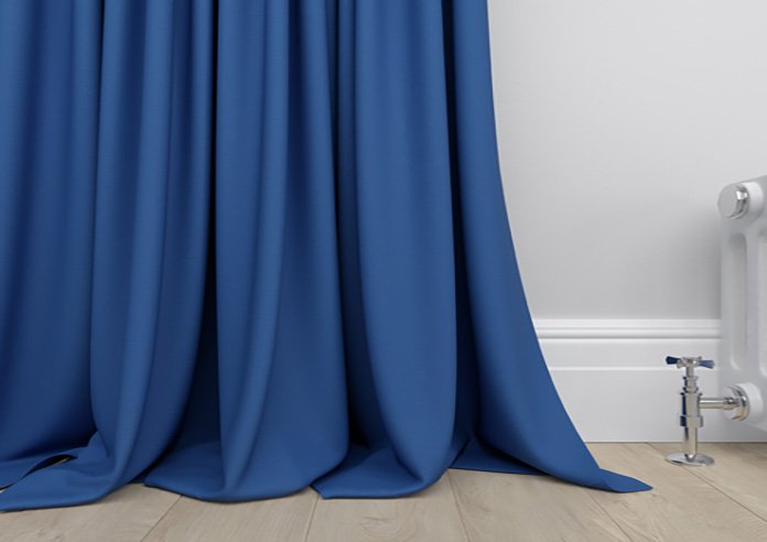 Ascot Blue Curtain - Image 2