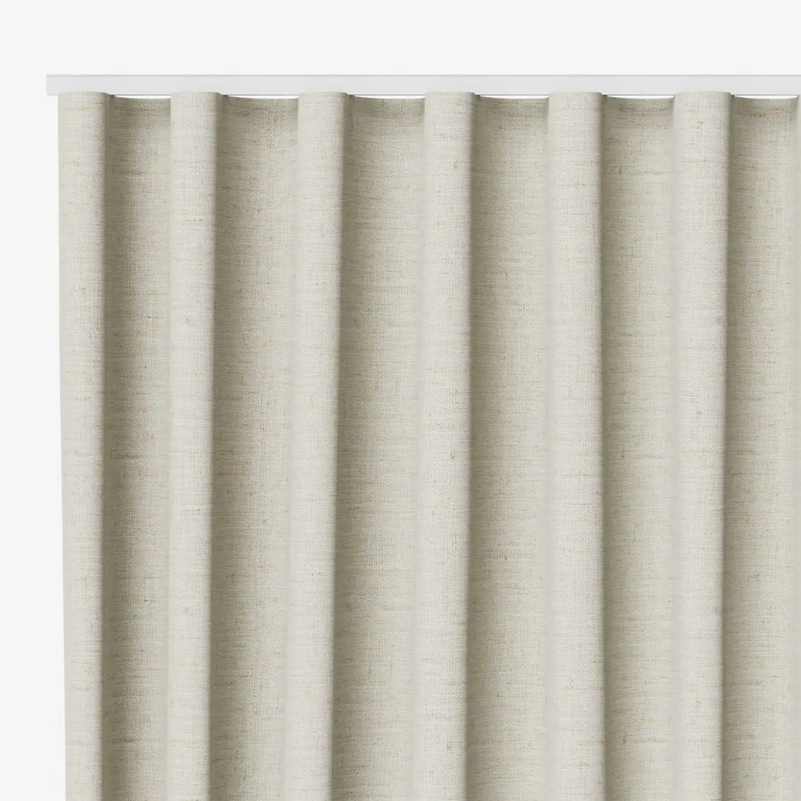 Bijou Linen Oatmeal Curtains 2