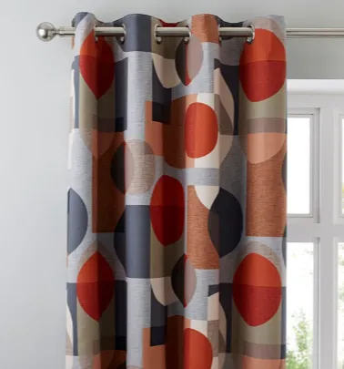 Elements Oscar Blackout Eyelet Curtains