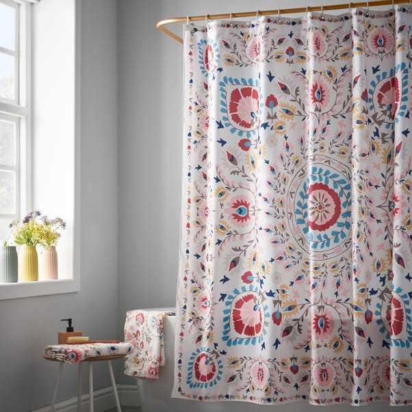 Hani Floral Shower Curtain