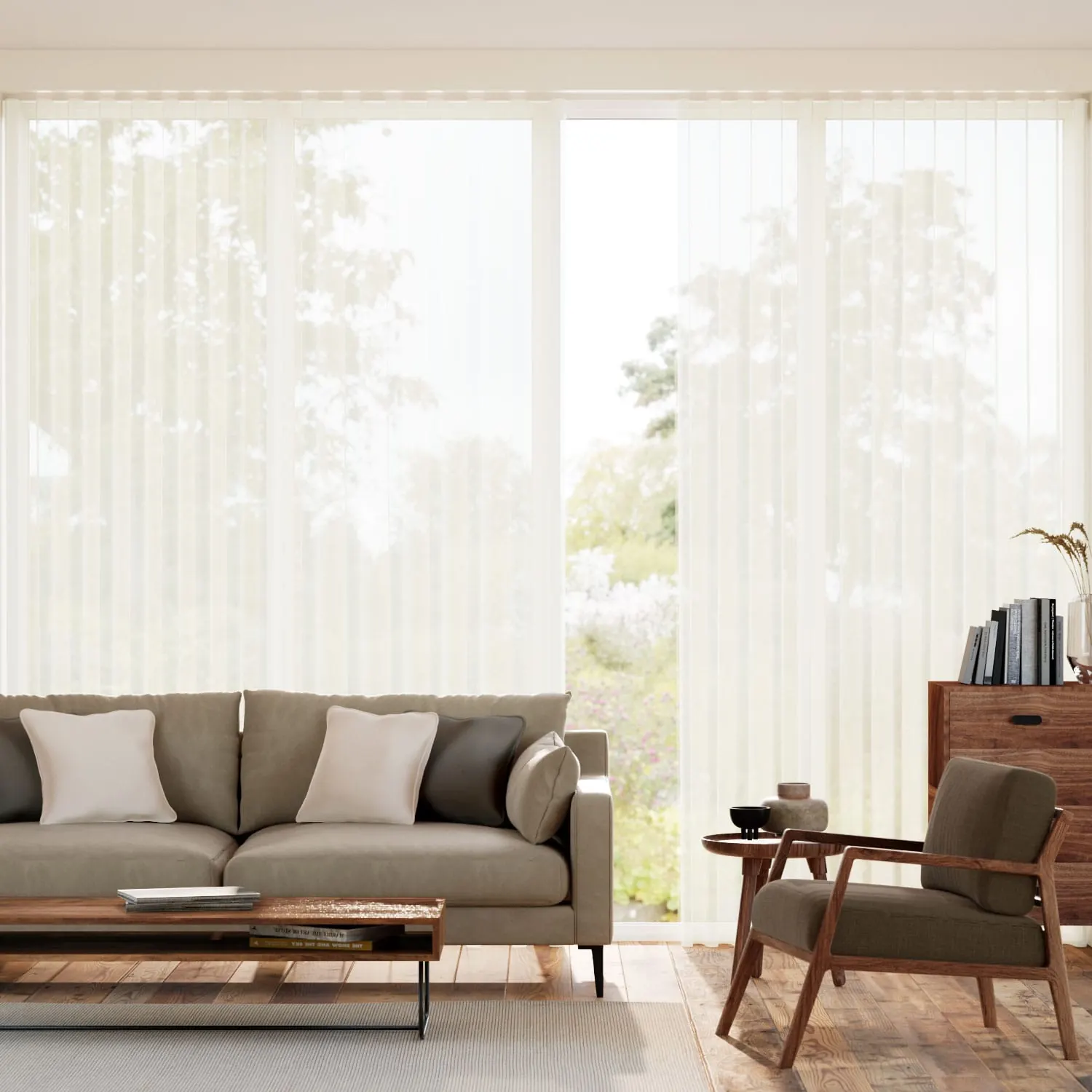 Liana Voile Porcelain Curtains