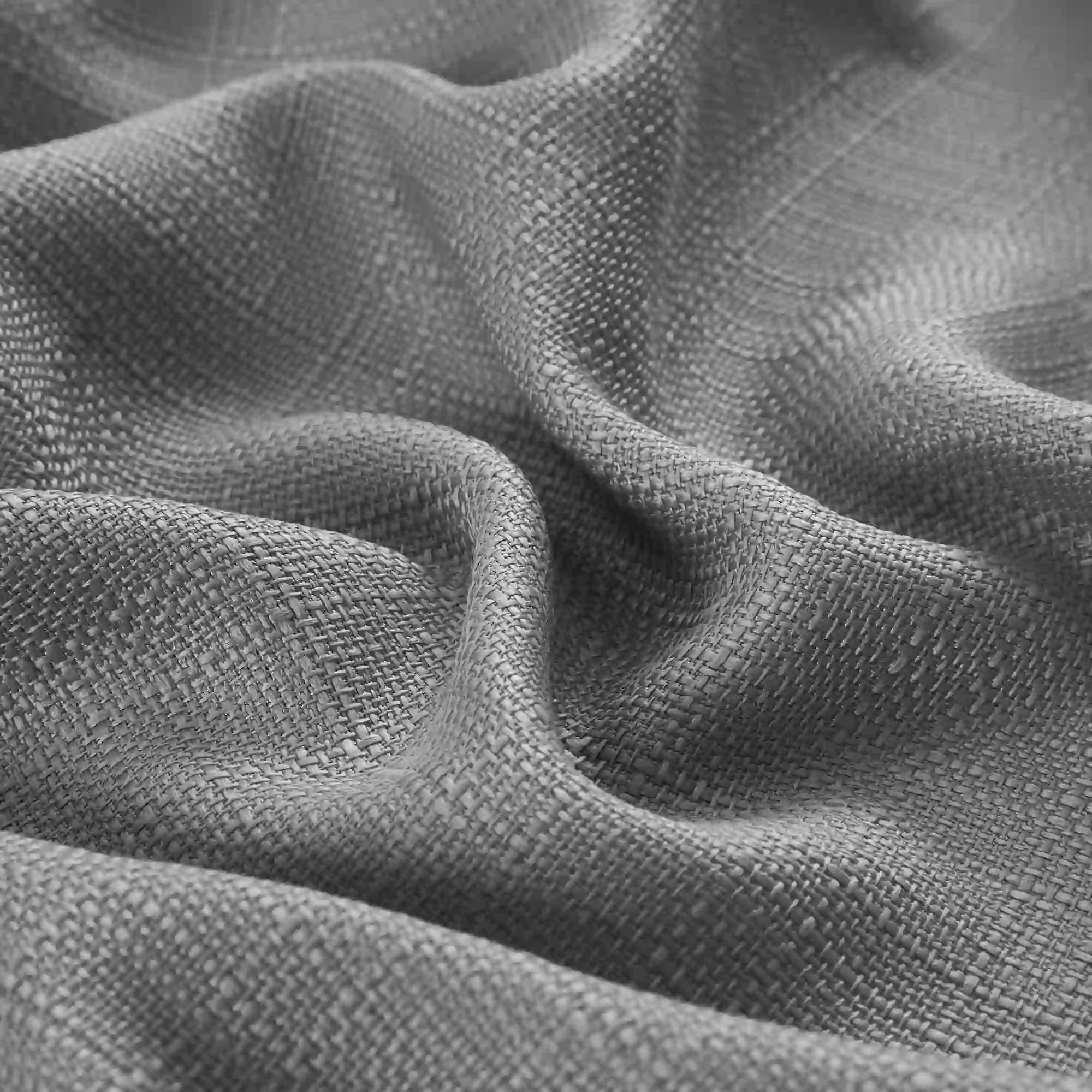 Mainstays Southport Textured Light Filtering Curtain Panel Pair - Image 2