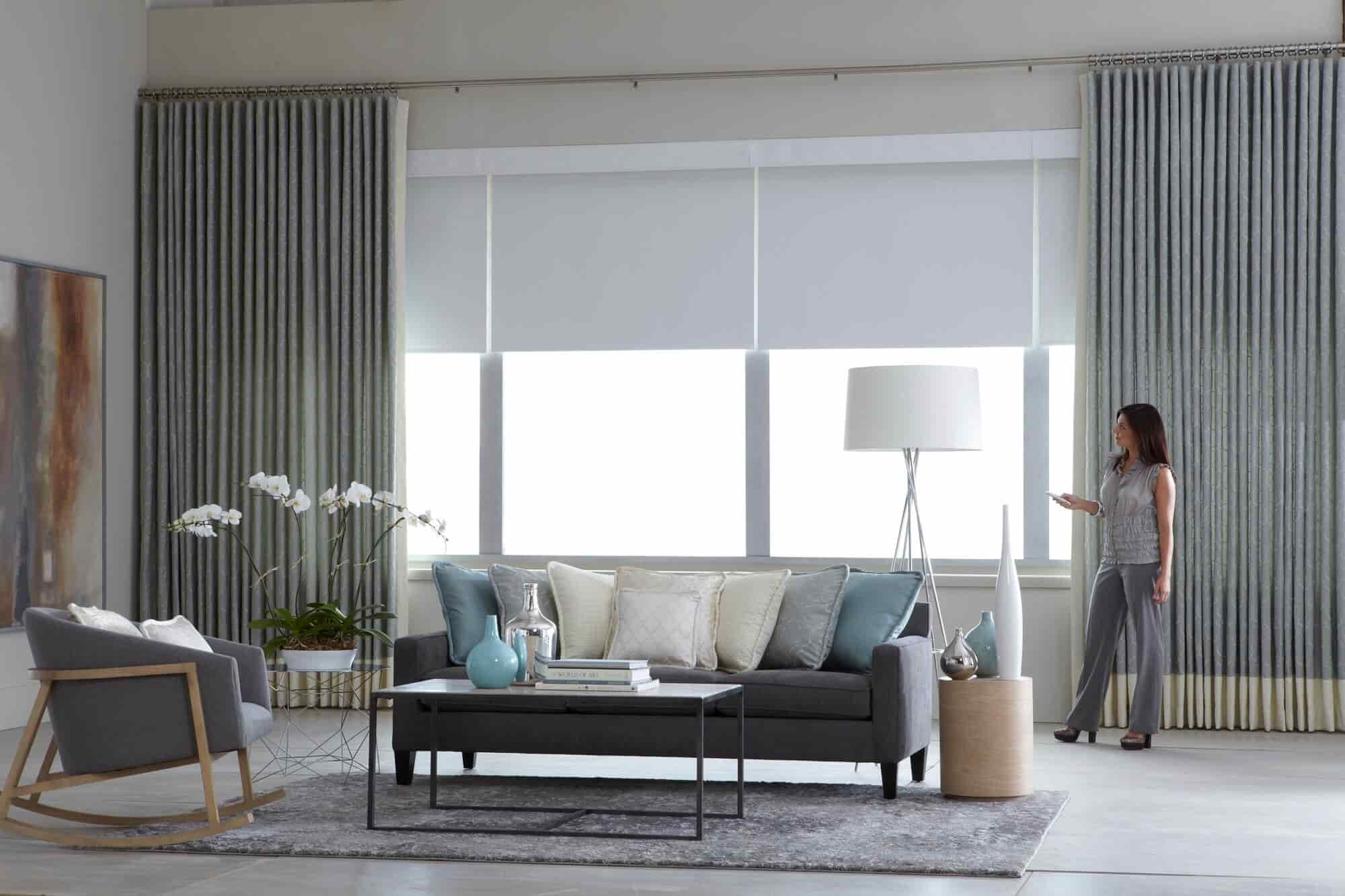 Motorized Curtain Installation Dubai
