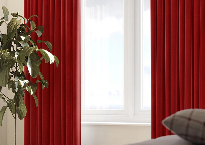 Odessa Velvet Crimson - Image 3