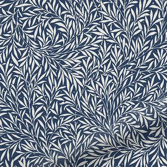 William Morris Willow Ink Curtains 1