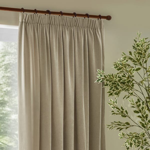 Yard Heavy Chenille Pencil Pleat Curtains 1