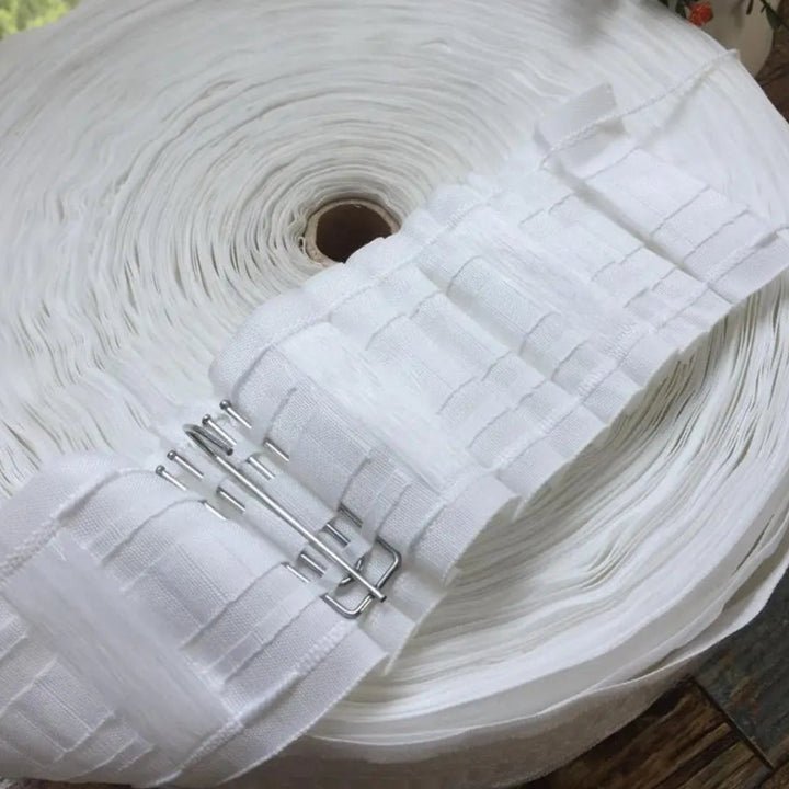 5 Meter Rod Hook Curtain Pleat Tape