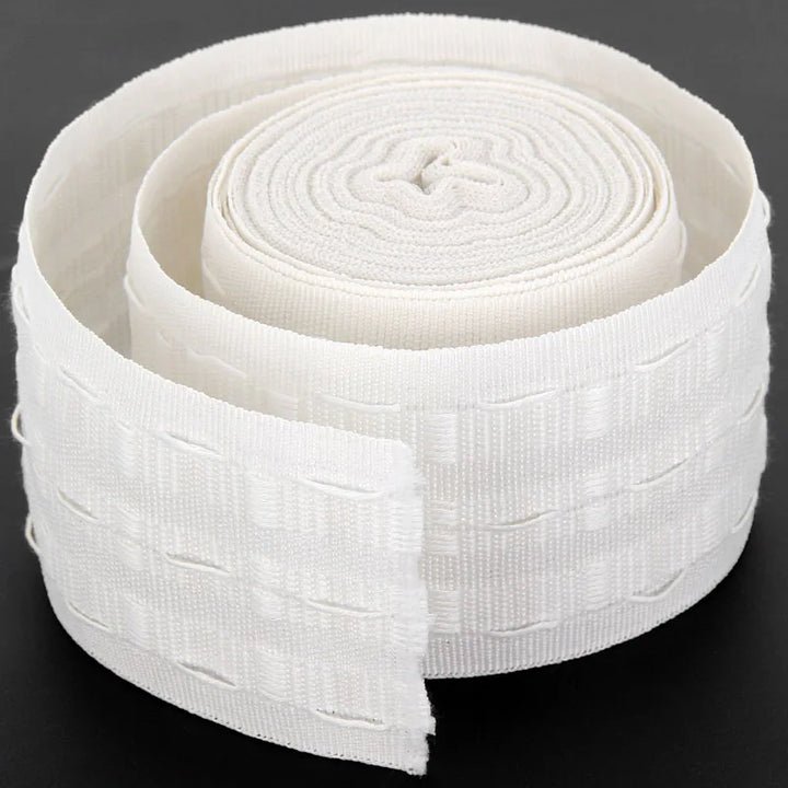 5 Meter White Pull Pleated Curtain Tape 1