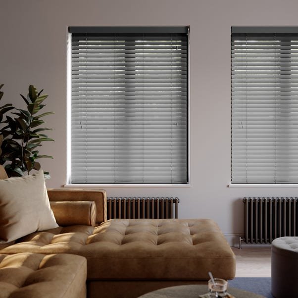 50mm Slats Charcoal Venetian Blind