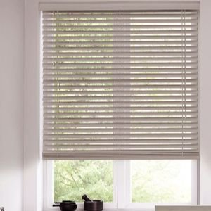 Alabaster Venetian blinds