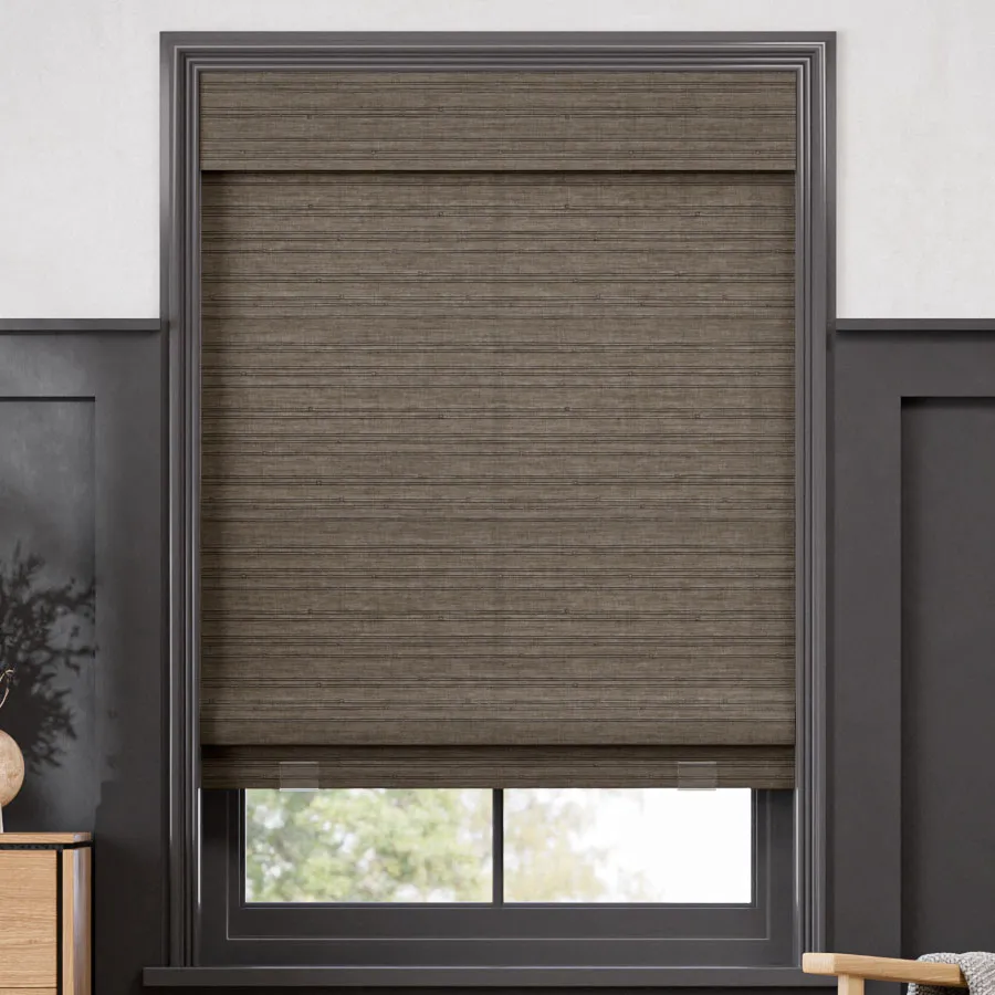 Delicate Woven Wood Shades