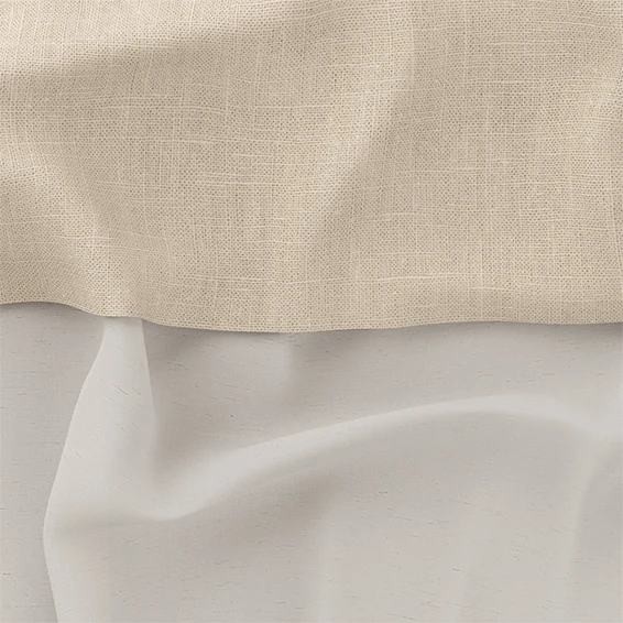 Electric Cavendish Barley & Neutral Double Roman Blind 2