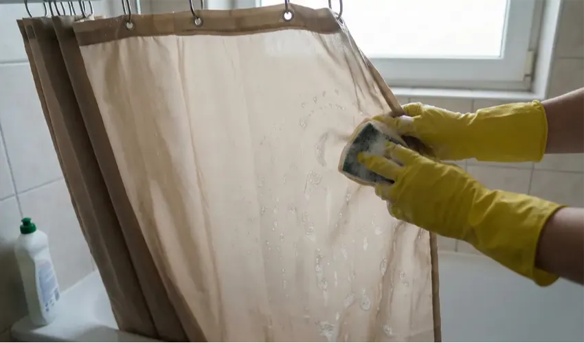 How to Clean a Shower Curtain