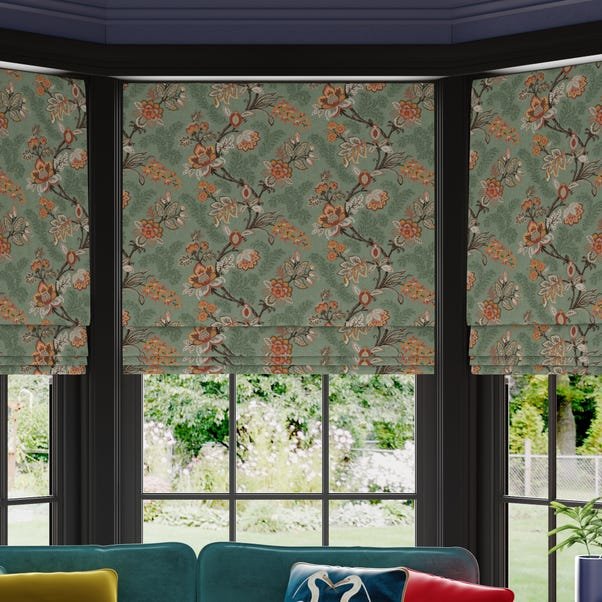 Maximalist Jacobean Made to Measure Roman Blind 2