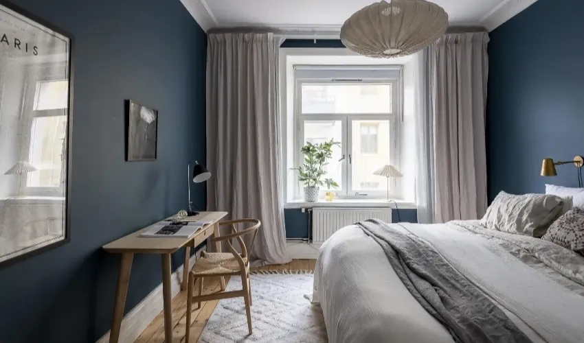 Pro Styling Tips for Curtains with Blue Walls