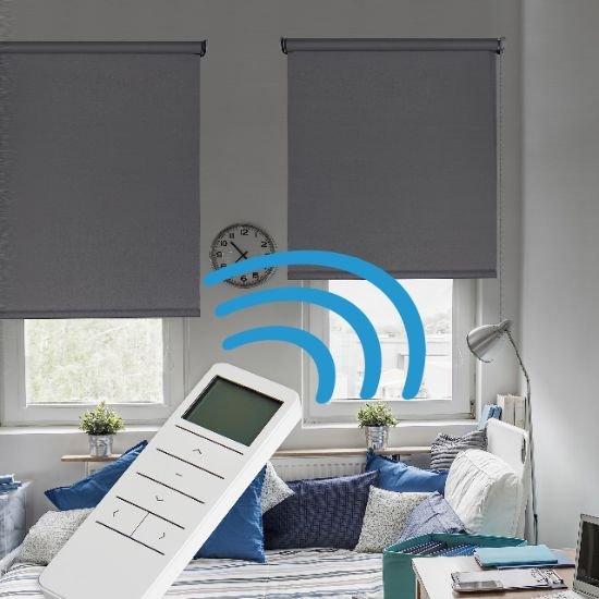 Remote Control Motorized Window Blinds