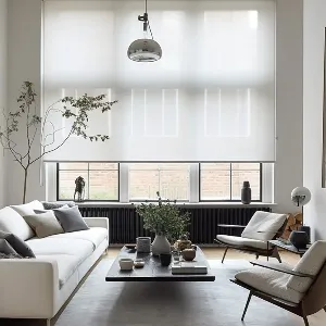 White Roller Blinds