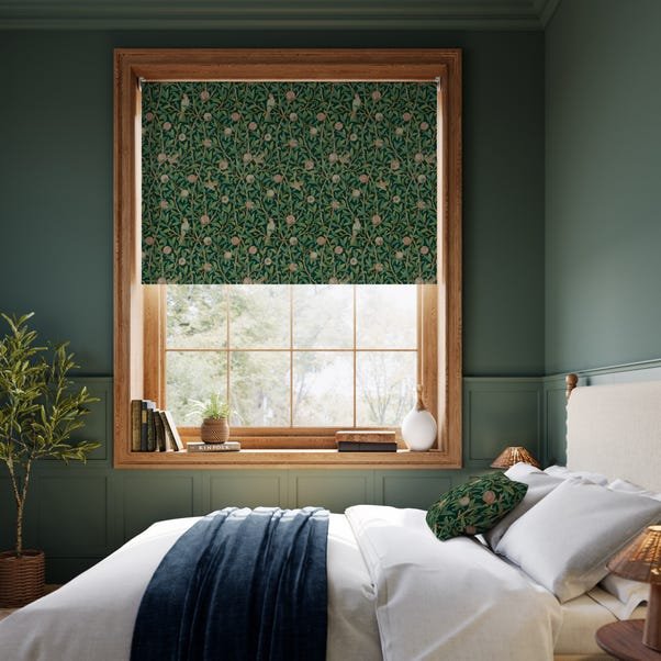 William Morris at Home Bird and Pomegranate Roller Blind