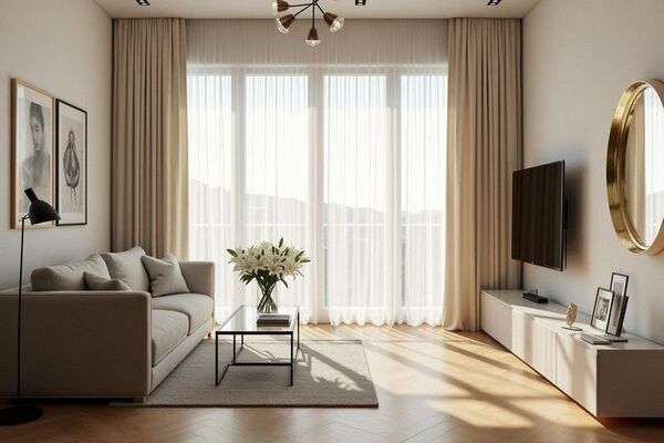 Customize Living Room Curtains