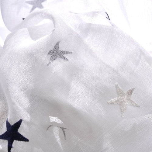Stella Custom Enchanting Starburst Sheer Sample