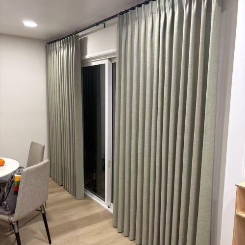 Thermal Grey Soundproof Drapes