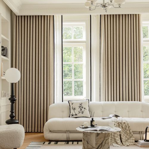 Heavyweight Chocolate Soundproof Drapes