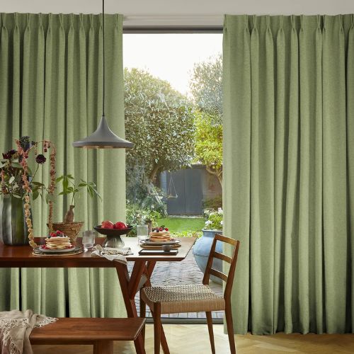 Soundproof Classic Curtains in Green