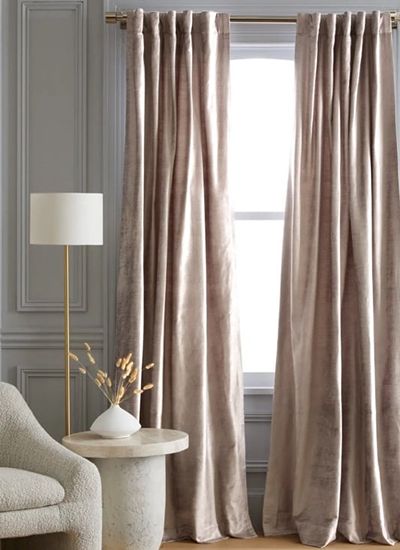 Velvet Curtain Alteration