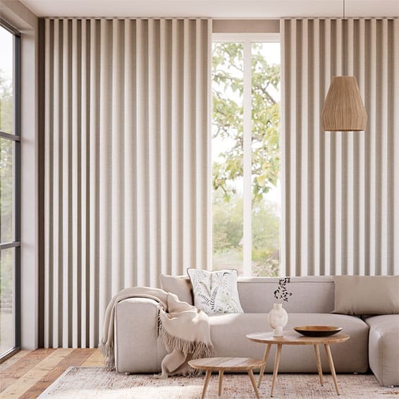 Arlo Wisp White Motorized Curtains
