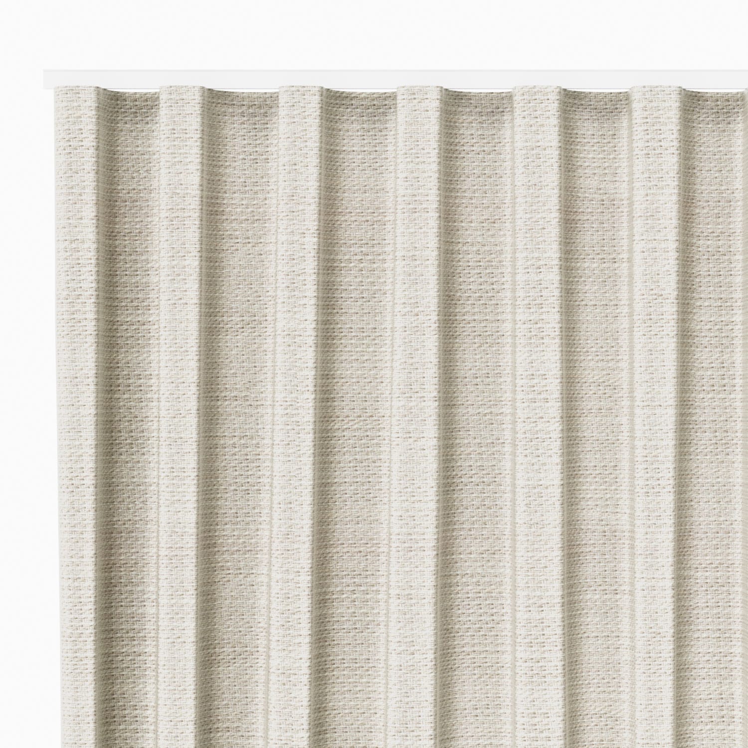 Cleo Limestone Motorized Curtains