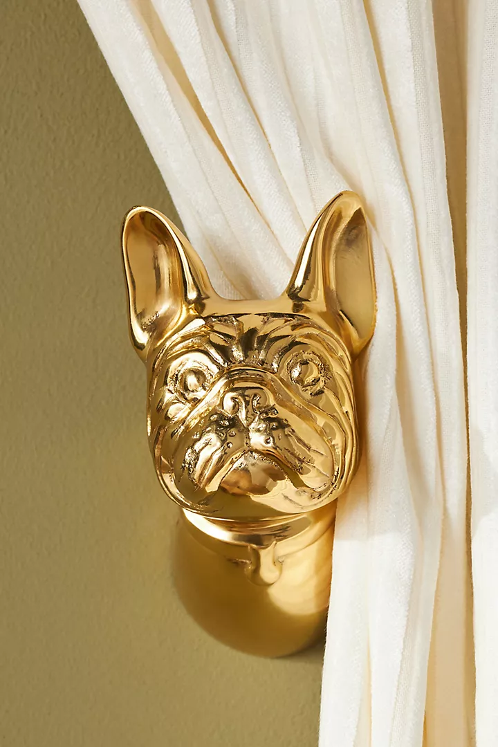 Frenchie Curtain Tieback
