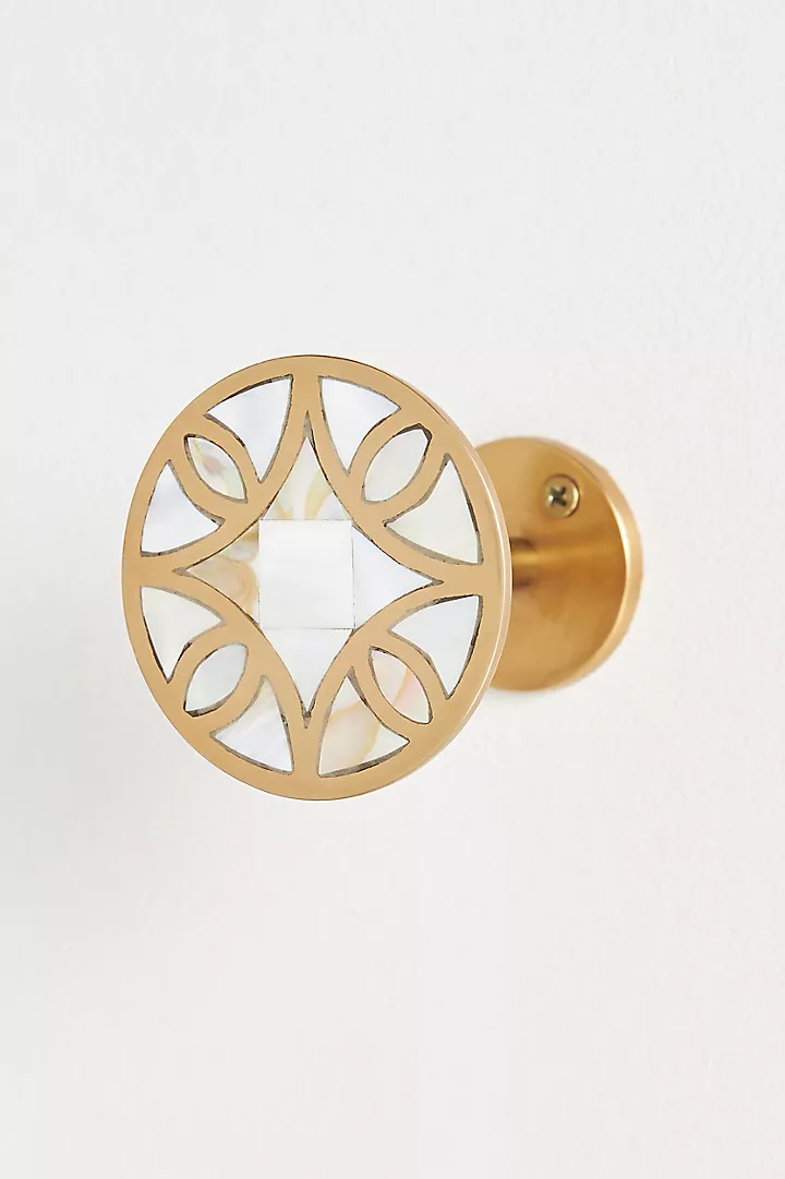 Mother-of-Pearl Curtains Tiebacks