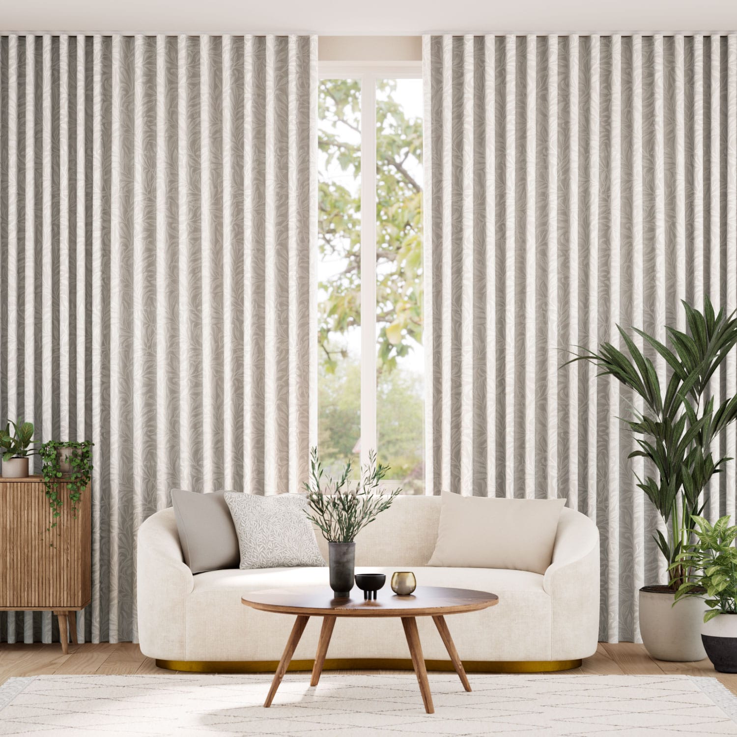 Oyster Motorized Curtains