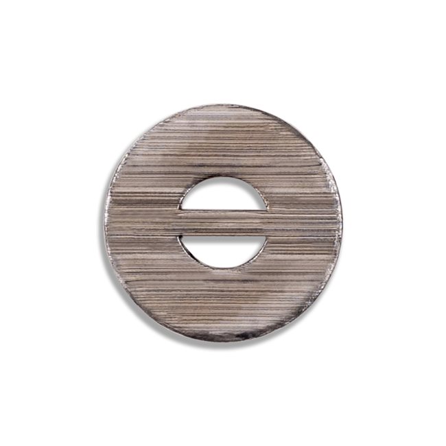 Round Uncovered Drapery Weights
