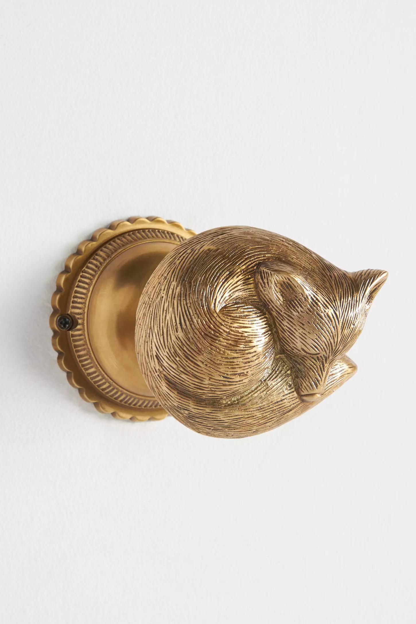 Sleeping Fox Curtain Tieback