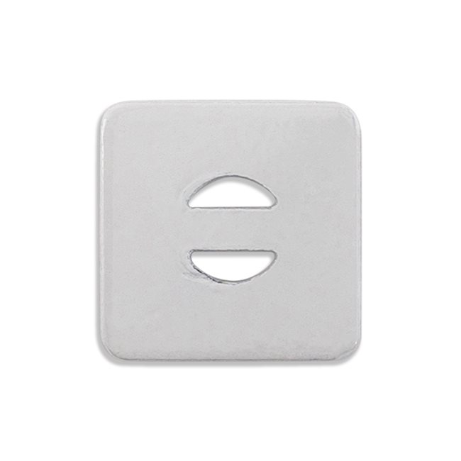 Square Painted Drapery Weights