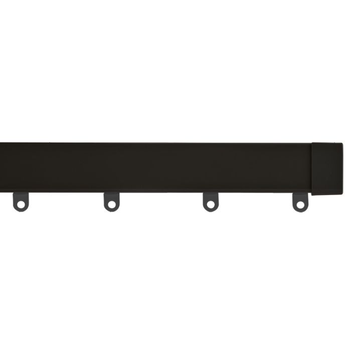 Black Aluminum Curtain Rails