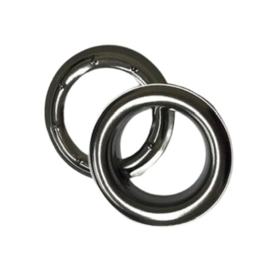 Black Nickel Eyelets Curtains