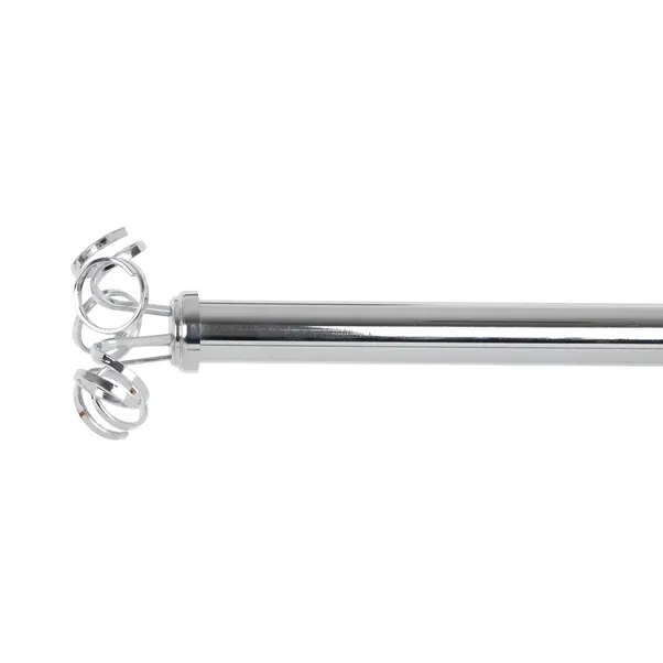 Decorative Swirl Ring Curtain Finial