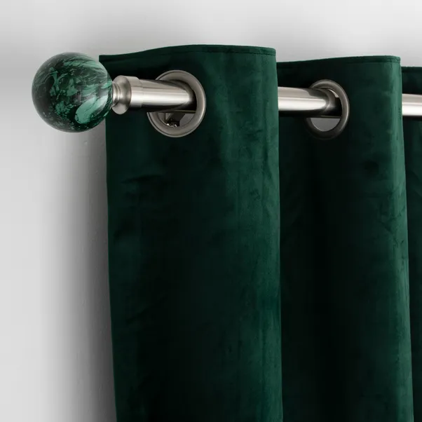 Malachite Ball Curtain Finial