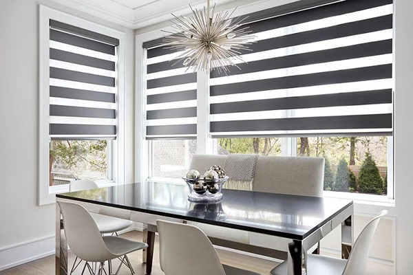 Motorized Zebra Blinds