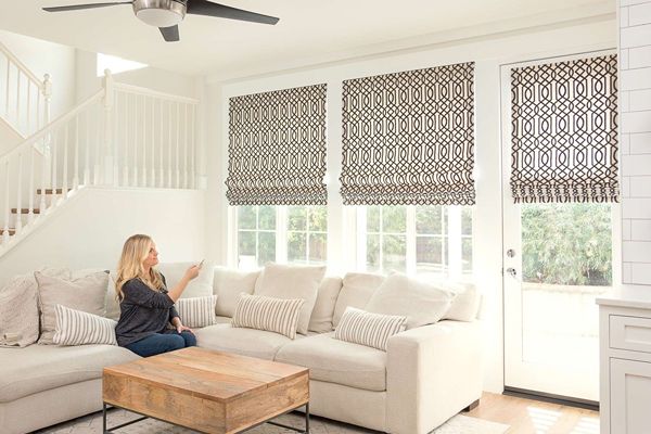 Triple Weave Roman Blinds