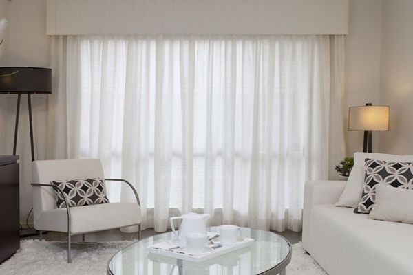 White Cotton Curtains