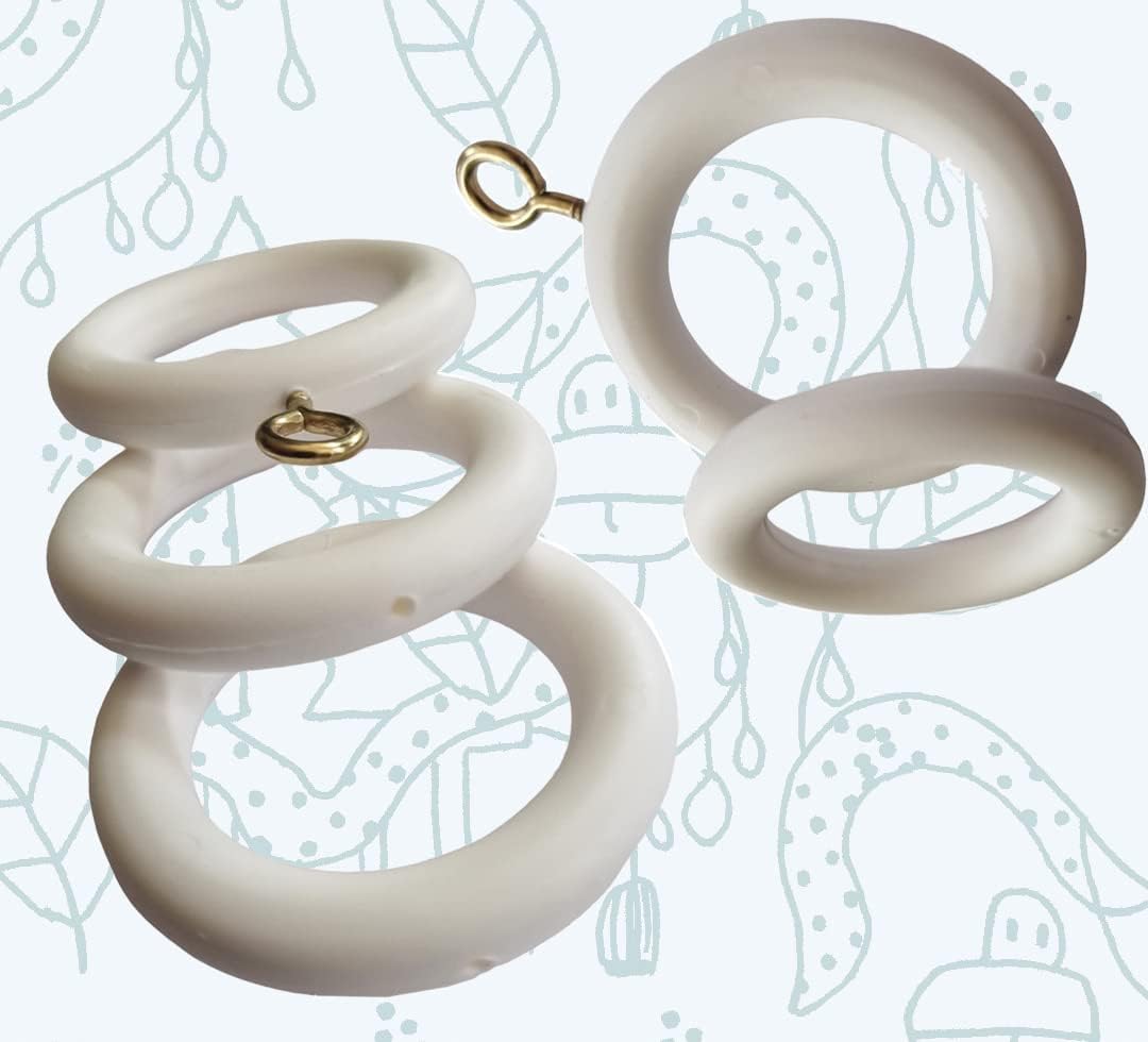 White Eyelet Curtains
