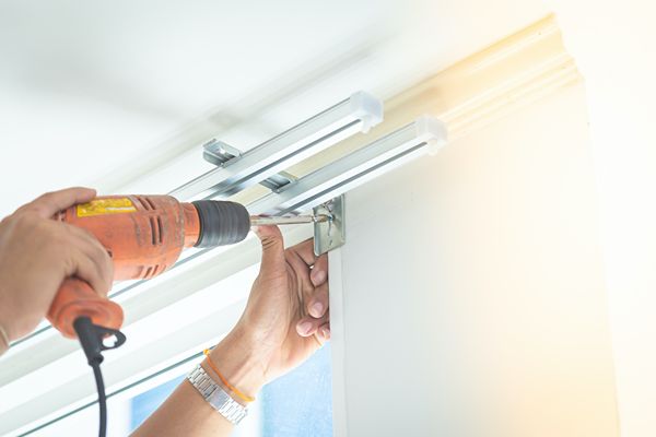 Curtain Rail Fixing